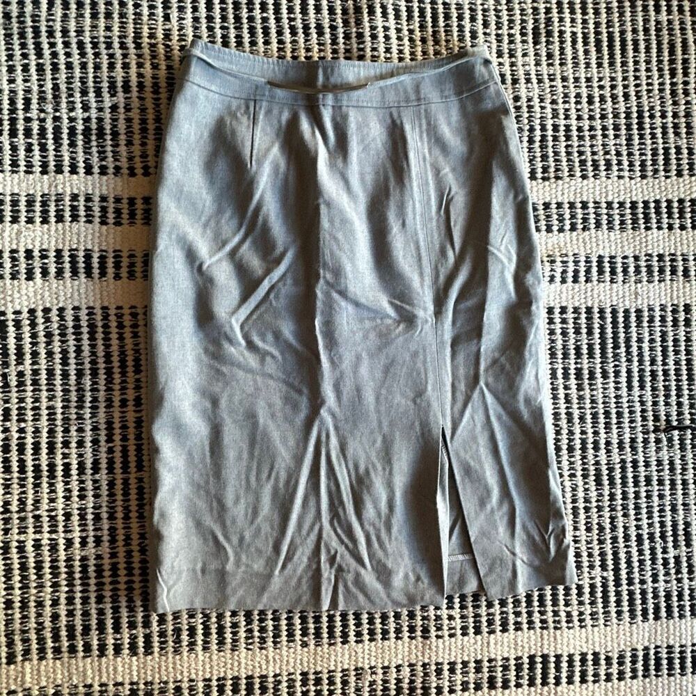 Webe Italy Size 55 ( XS 0-2 ) gray skirt buisness casual pencil skirt